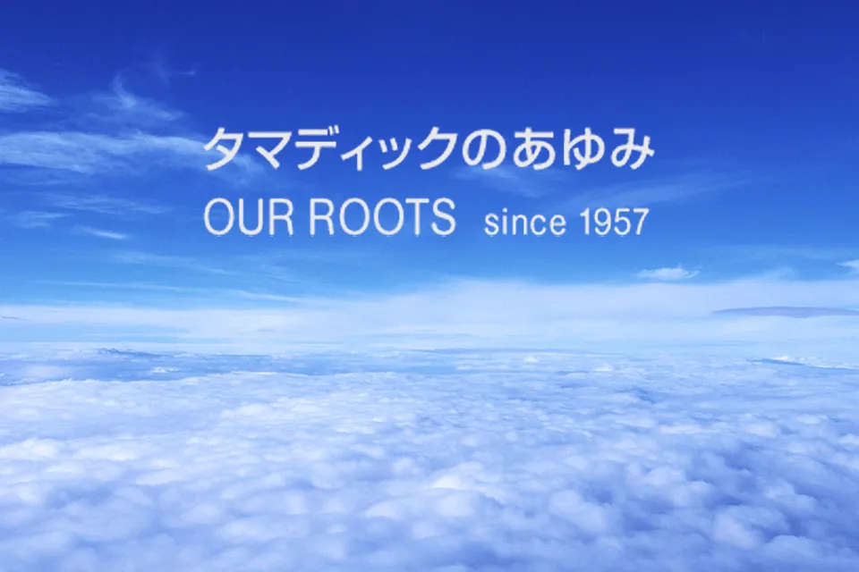タマディックのあゆみ OUR ROOTS since 1957